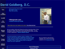 Tablet Screenshot of davidgoldbergdc.com